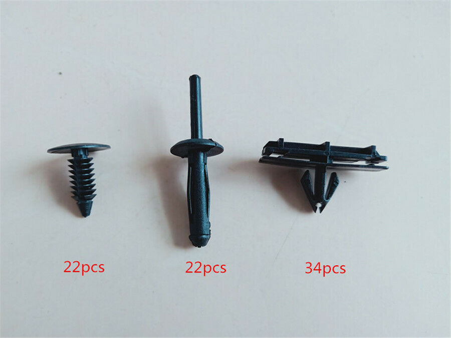 78pcs Fender Hardware Clip Mounting Kit for 2007-2017 Wrangler Jeep Rubicon JK