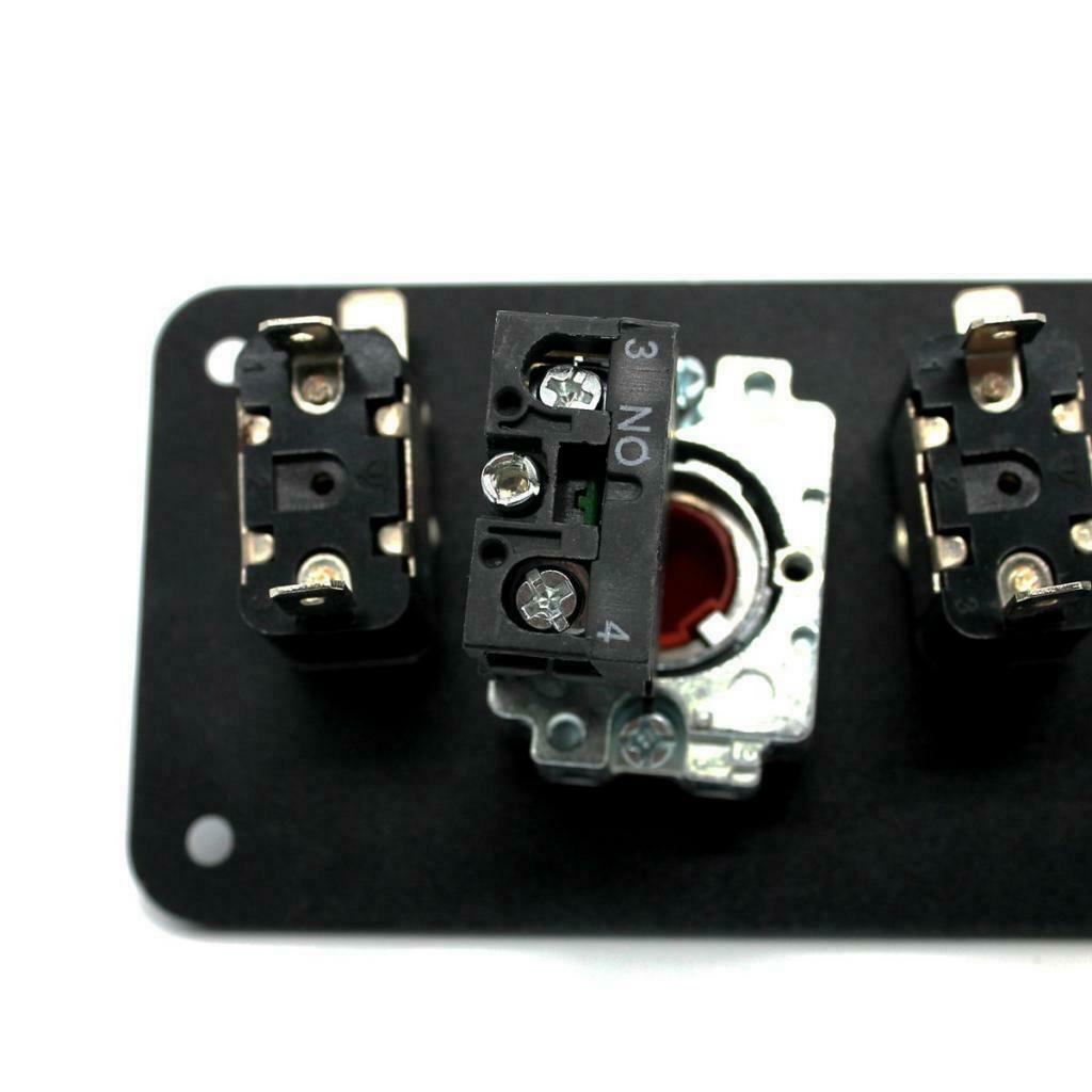 6-speed 12V auto start switch, ignition switch panel, engine start button for