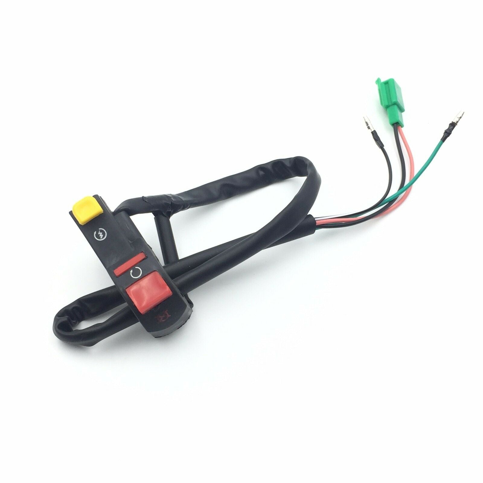 Universal 7/8" 22mm Handle Bar ON/OFF Starter Switch For ATV Scooter Dirt Bike