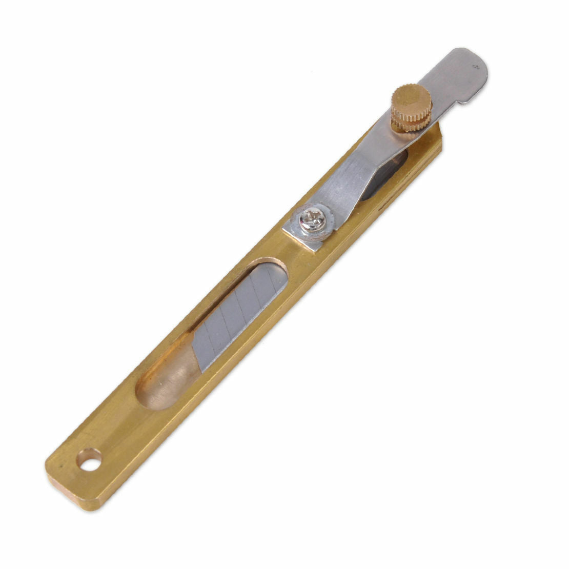 Copper+stainless steel Positioning Line Cutter Leather Craft DIY Tools Kit