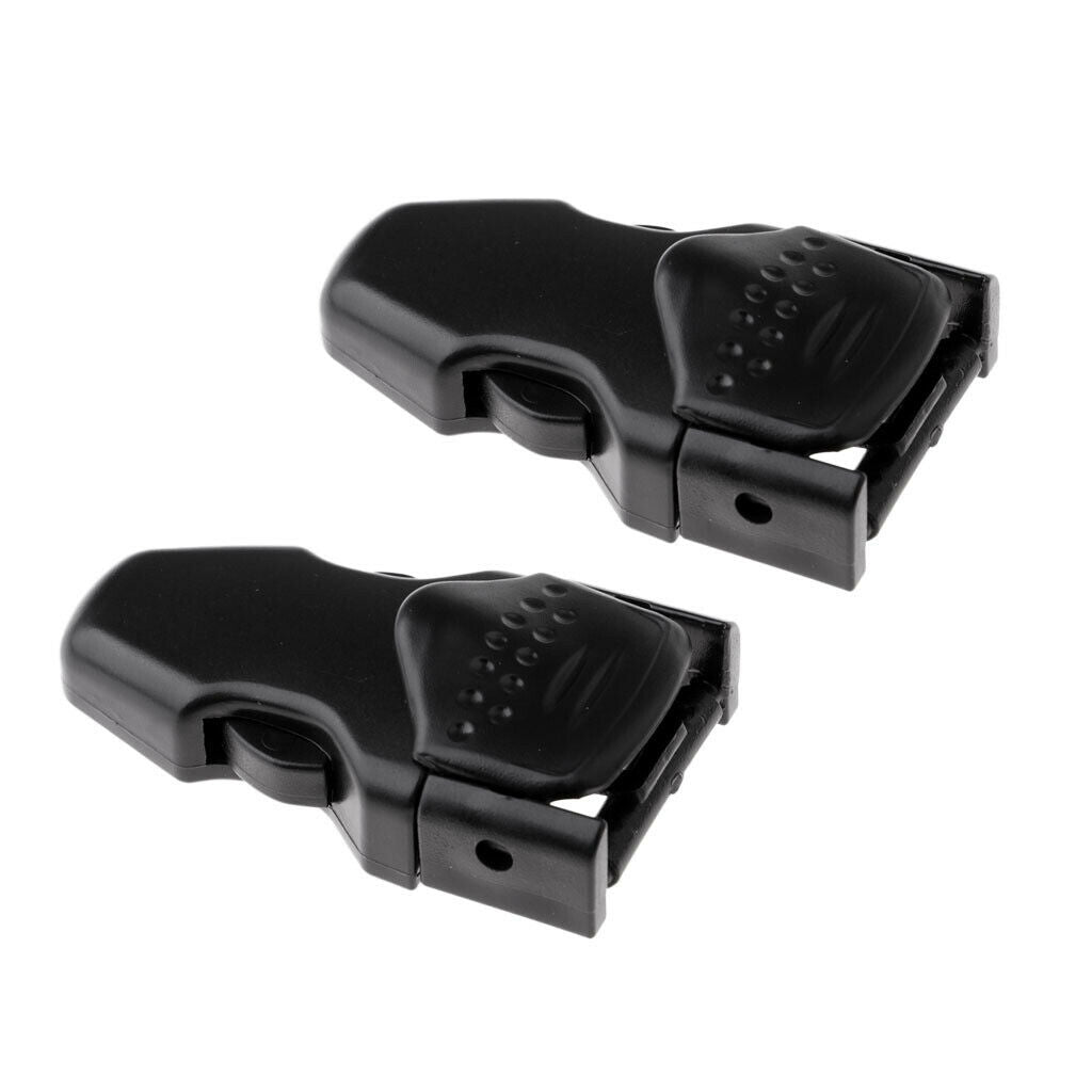 2 Spare Parts Diving Fin Strap Buckles for Diving