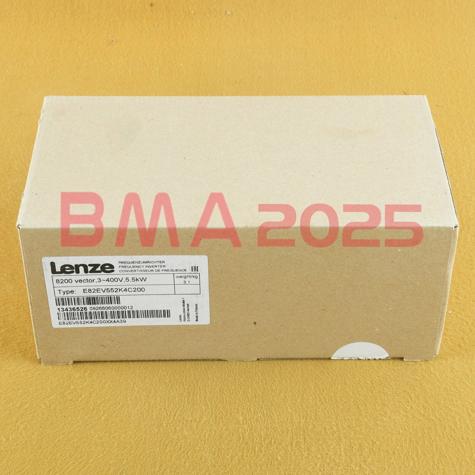 1PC Brand New E82EV552K4C200 Inverters 5.5kw 1 year warranty DHL free Ship LZ9T