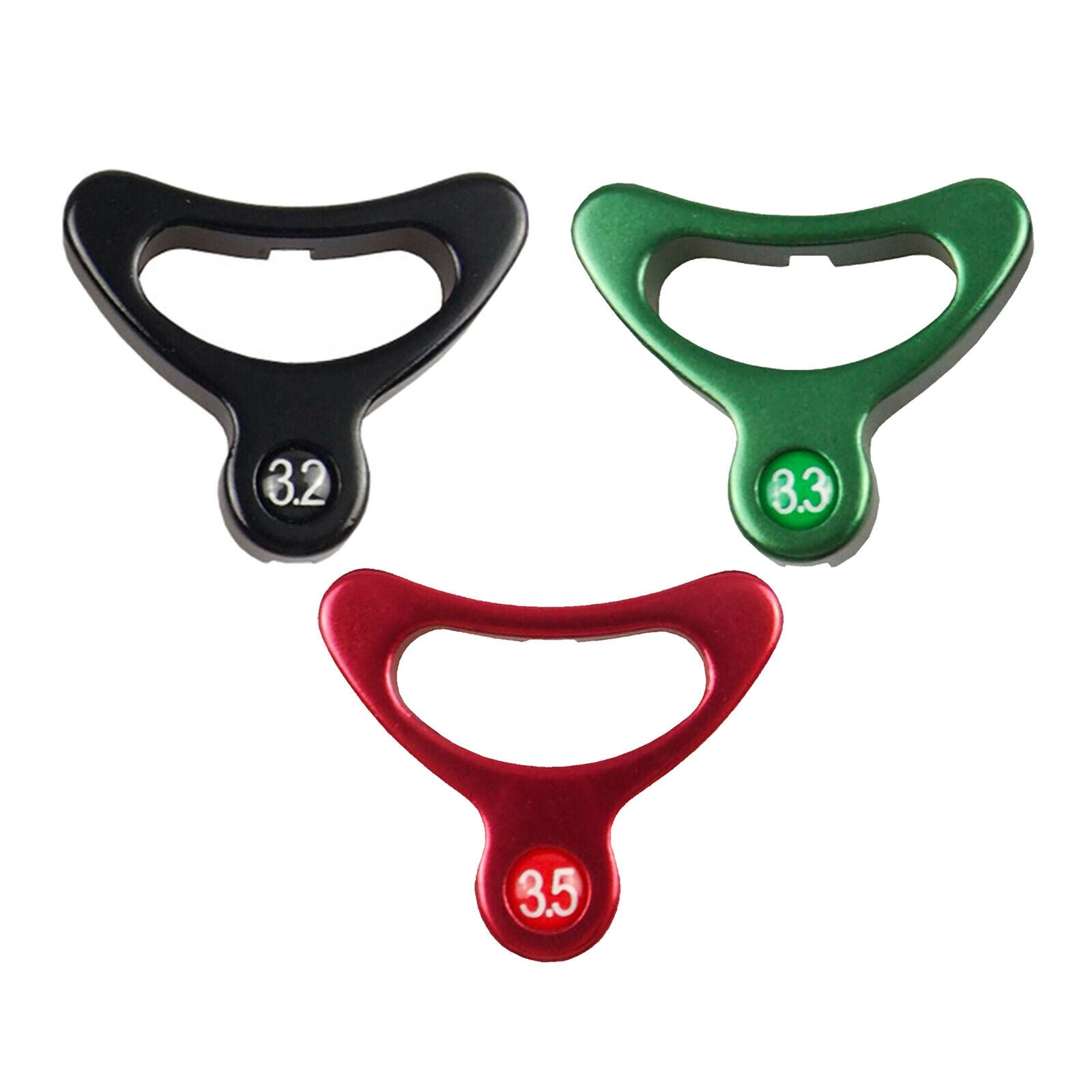 3pack Bike Spoke Wrench Bicycle Wheel Spoke Truing Spanner 3.2/3.3/3.5mm