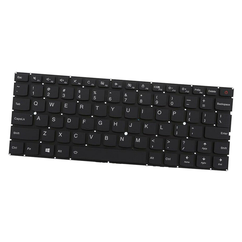 US Layout Laptop Replacement Keyboard QWERTY for Lenovo IdeaPad No Frame