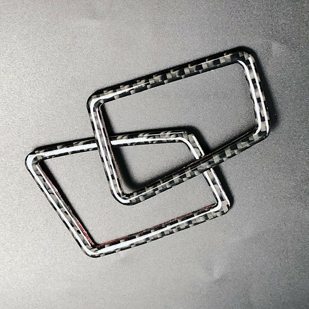 Carbon Fiber Side Air Vent Outlet Cover Trim Fit  E90 E92 Right Driving