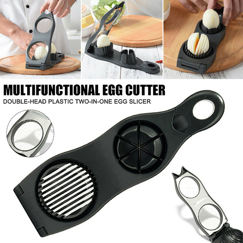 Stainless Steel Egg Slicers Egg Cutter Kitchen Gadgets Cutter Multifuncti.l8