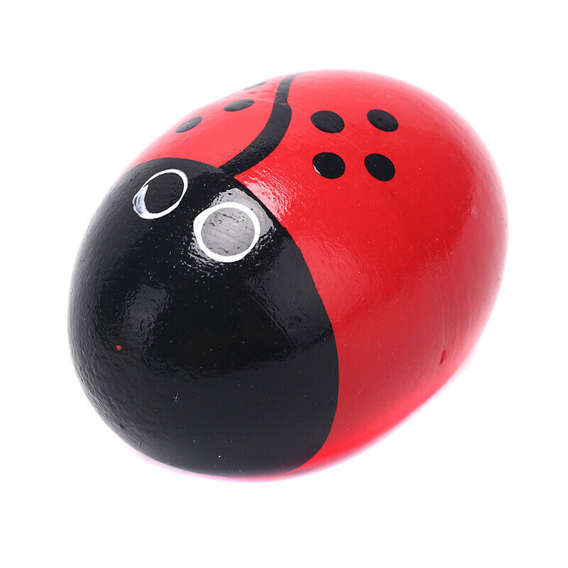 Kids Wooden Baby Music Toys Children Random Colors Wooden Sand Eggs Instr.l8