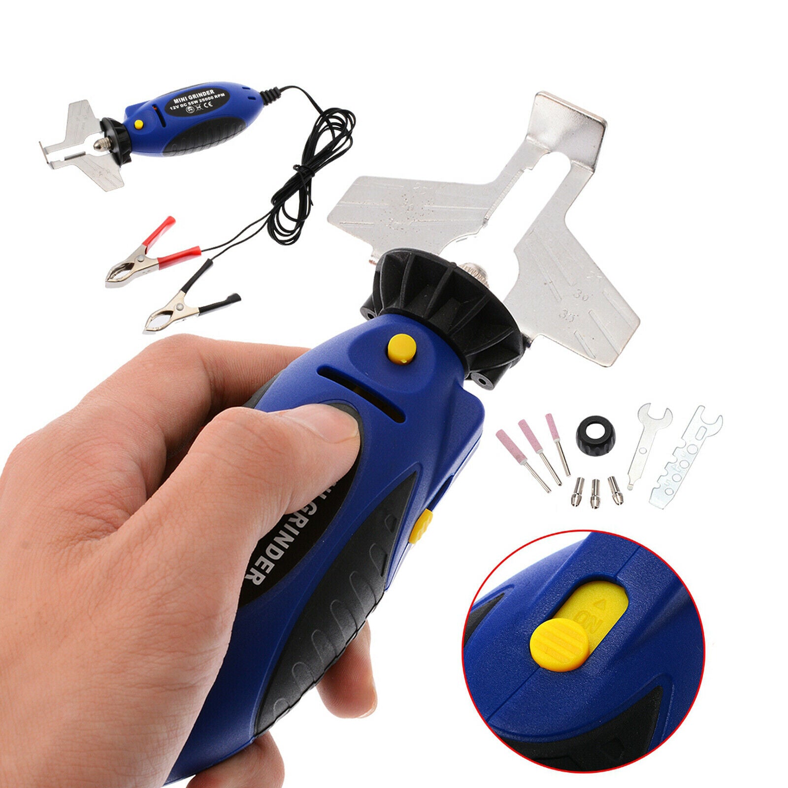 Chainsaw Sharpener Kit Chain Saw Sharpen Tool Set, Electric Blade Sharpening