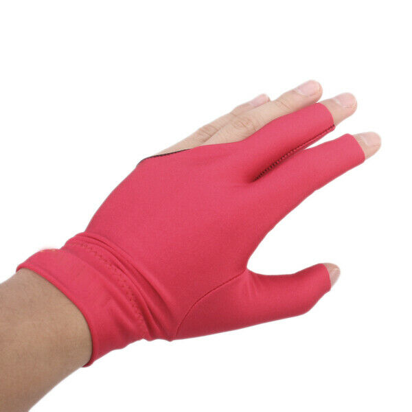 3pcs Pack Billiard Gloves - Three Finger Opening Glove