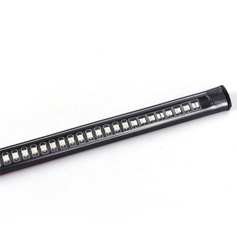 led motorcycle atv tail brake stop turn signal strip light waterproof lam.l8