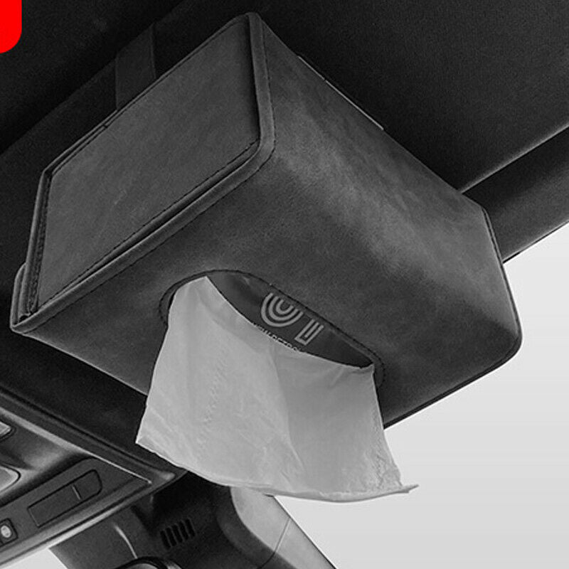 1 Pcs Car Tissue Holder Napkin Box Case for Car Sun Visor & Seat Back Armrest
