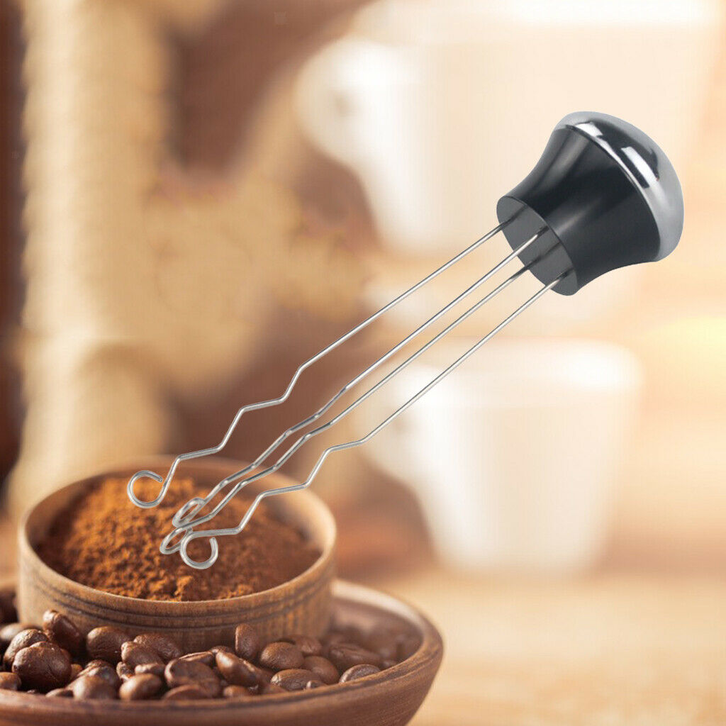 Stainless Steel Coffee Tamper Needle Leveler Tool Needle Type for Cafe
