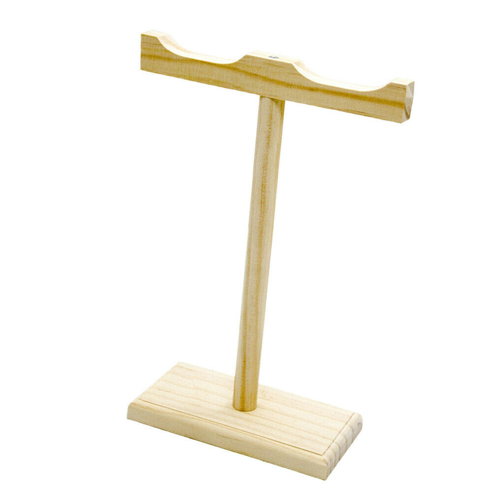 Wooden Standing Adjustable Parrot Training Perch Stand Bird Travel Perches