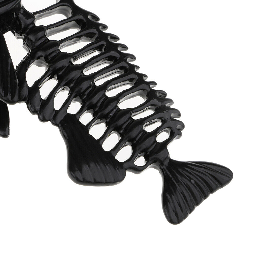 Skeleton Charms Pendants 91mm for Clothing Bag Hanging Decoration Black