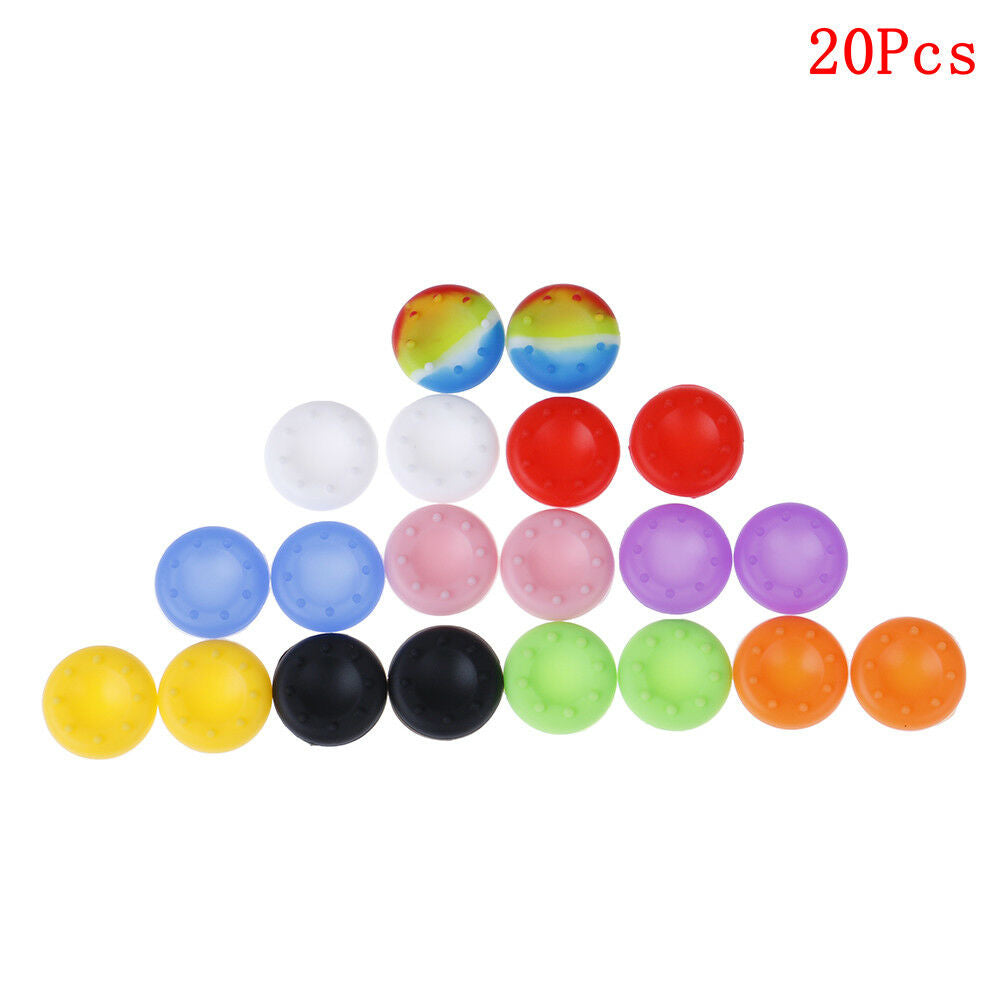 1Set silico thumb stick grip cover for PS4 XBox one controller thumb stic.l8