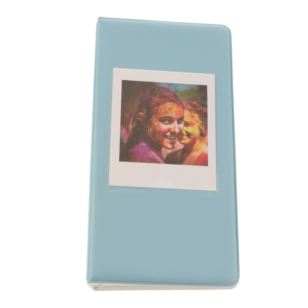 2x Album For 64 Photos For Fuji Sq20 / Sq10 / Sq6, Blue + Pink