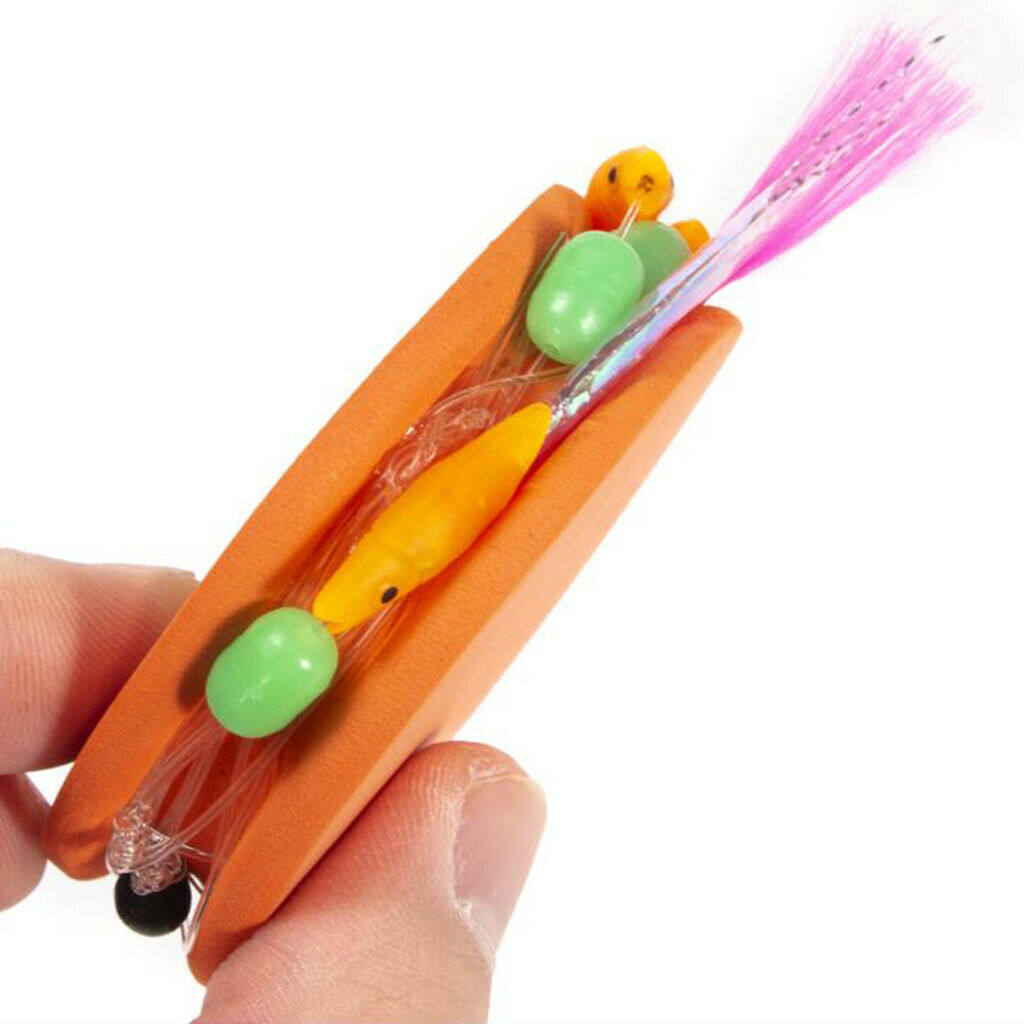 10Pcs Foam Rig Winders Fishing Hook Lure Line Storage Board Carp Sea Rigs