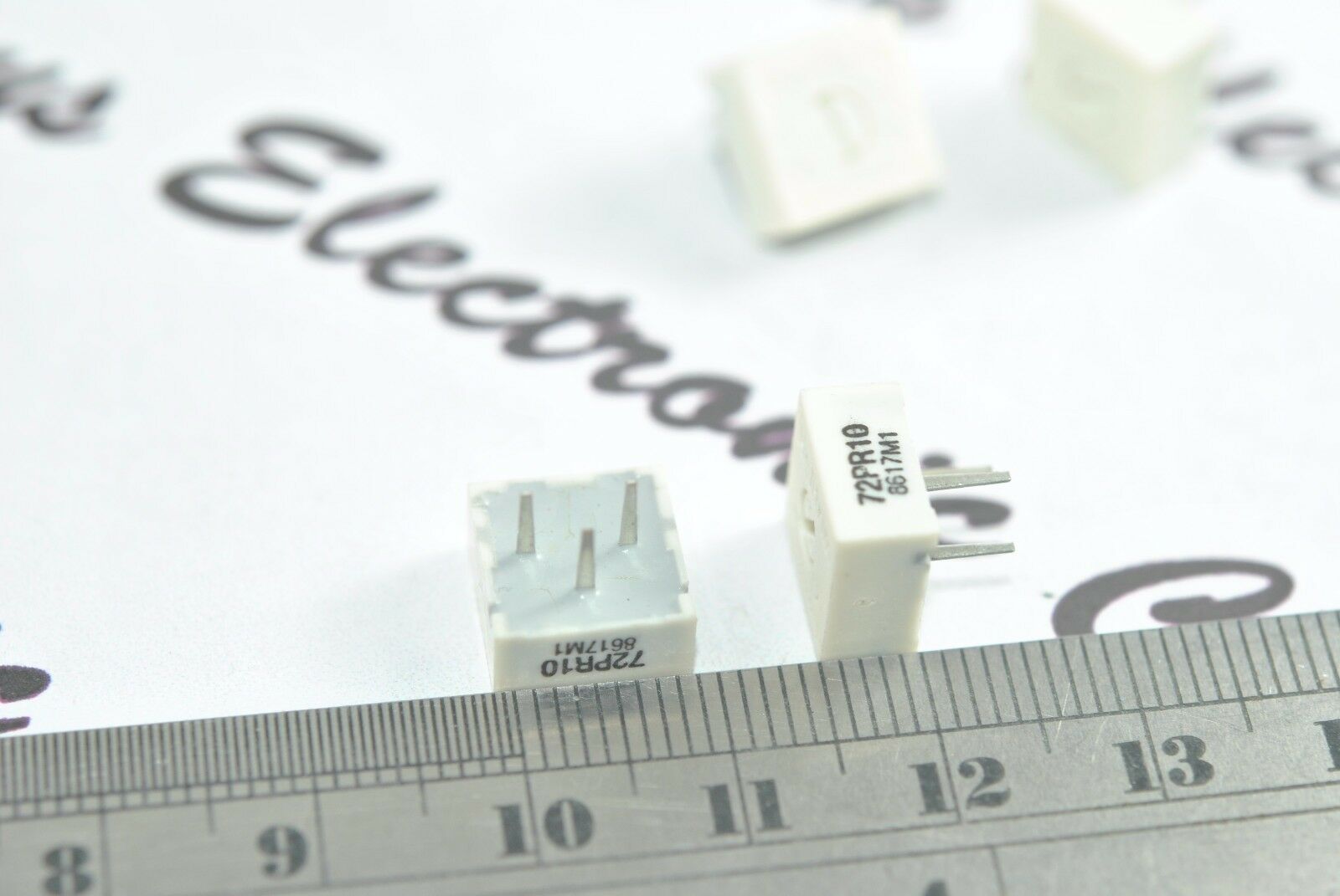 100pcs - Beckman 10R (10ohm) 72PR10 1-Turns Variable Potentiometer / Trimmer