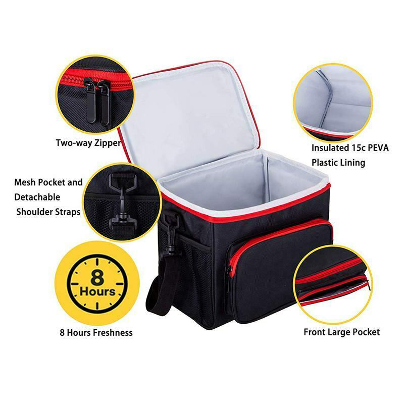 Insulated Lunch Bag For Women Men Cooler Kids Tote Food Picnic Thermal Lunch BC7