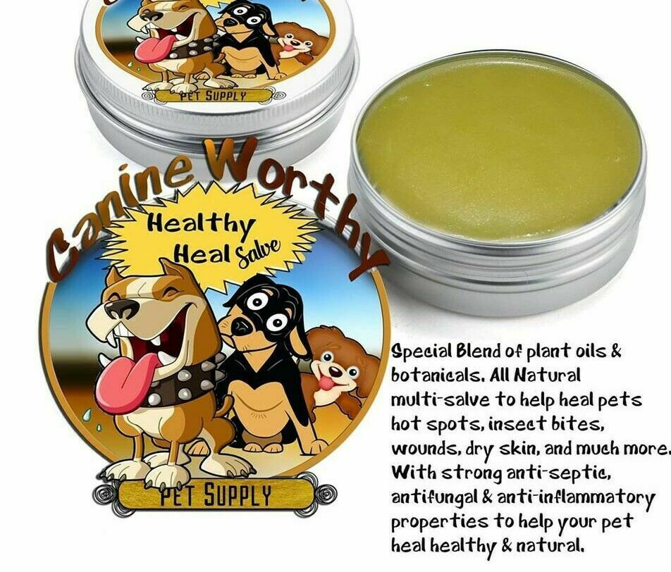 Natural Dog Healthy Heal Salve - Free  Heals Insect bites, hot spots,etc