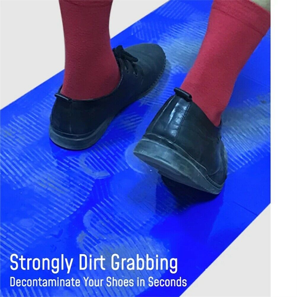 30 Sheets Antibacterial Floor Mat Highly Adhesive Dust-free Mat Tearable Mat