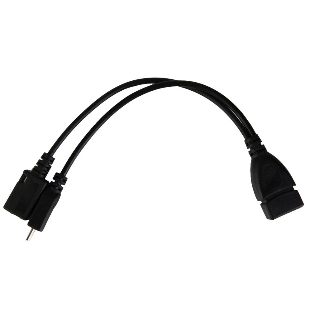 Micro USB Splitter Cable OTG Power   Cord USB 2.0 A Female to Micro USB