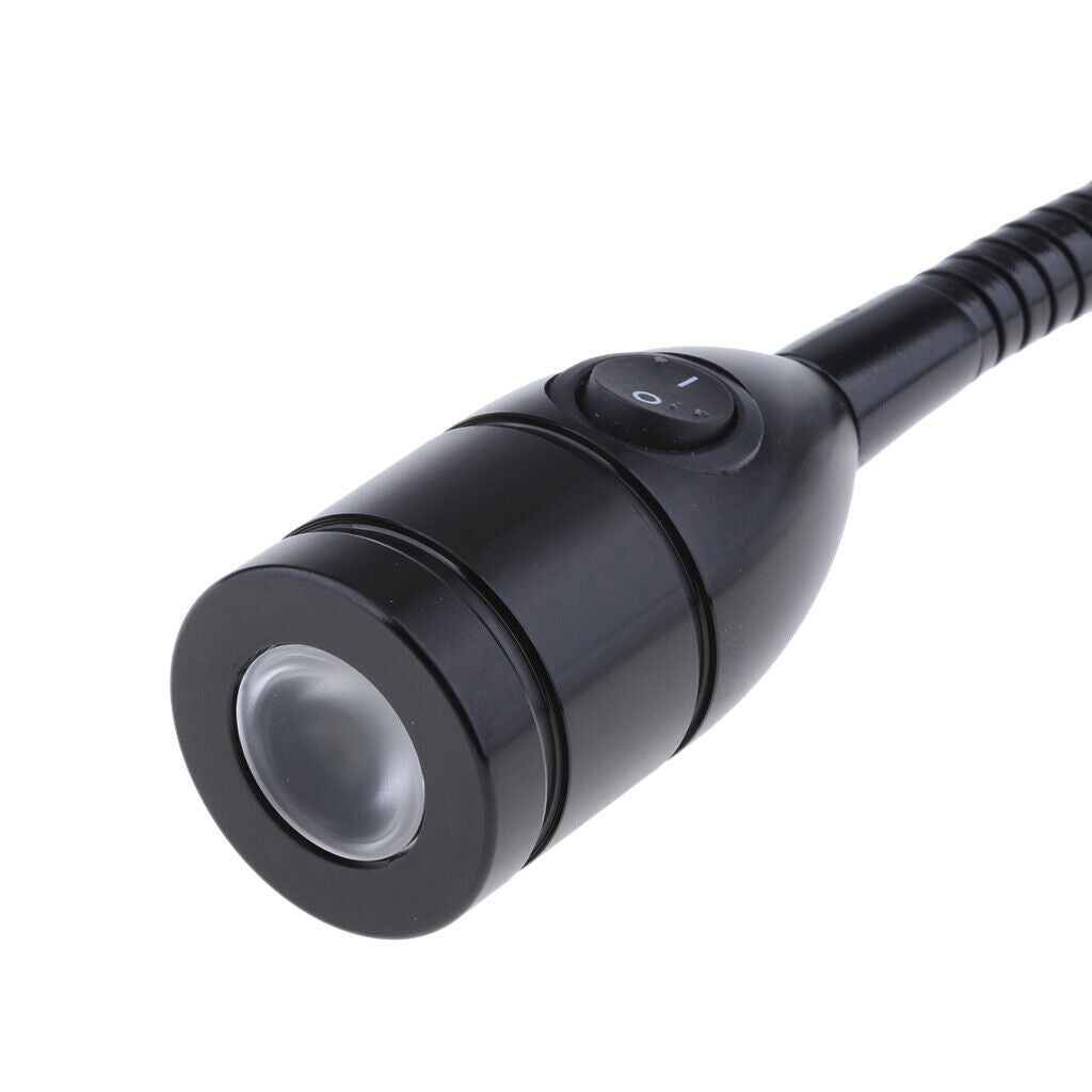 Marine Boat Reading Light Adjustable Beside Desk Lamp with Rocker Siwtch