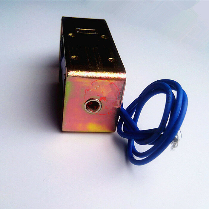 JF-S0837DL 10mm Stroke DC 24V 15N  With Automatic Reset Suction Solenoid 150g