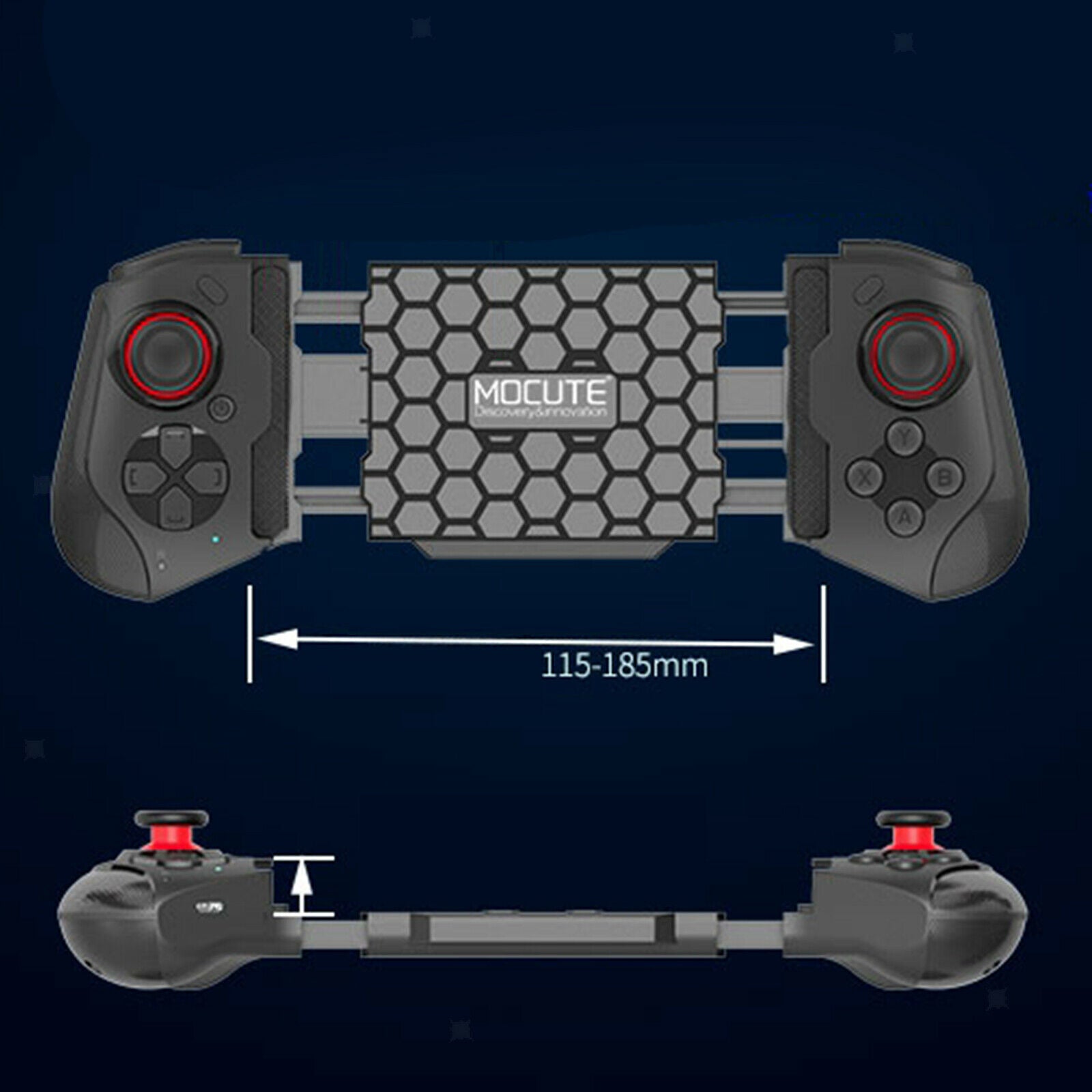 Telescopic Stretchable Wireless Game Controller Support iOS 13.4 and Above