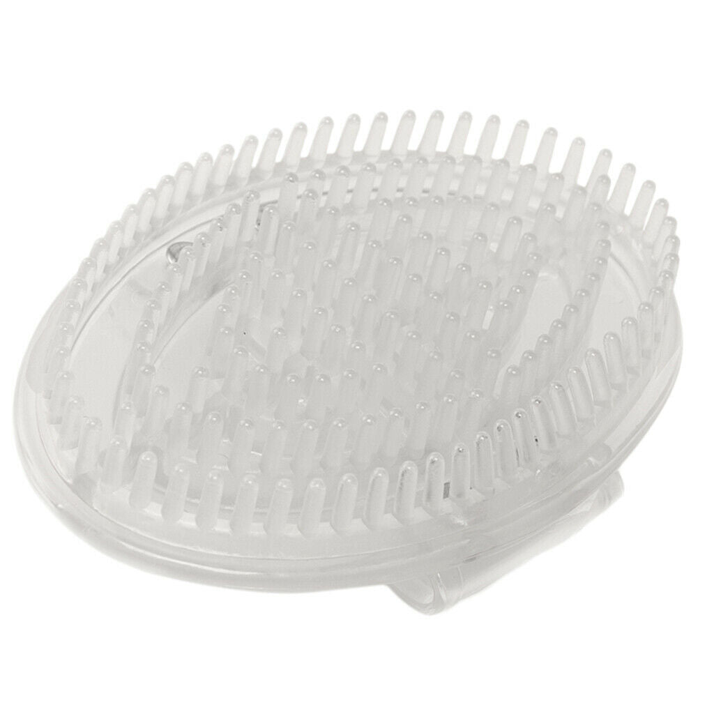 Hair Scalp Massager Shampoo Brush Meridian Brush Scalp Care Brush Clear