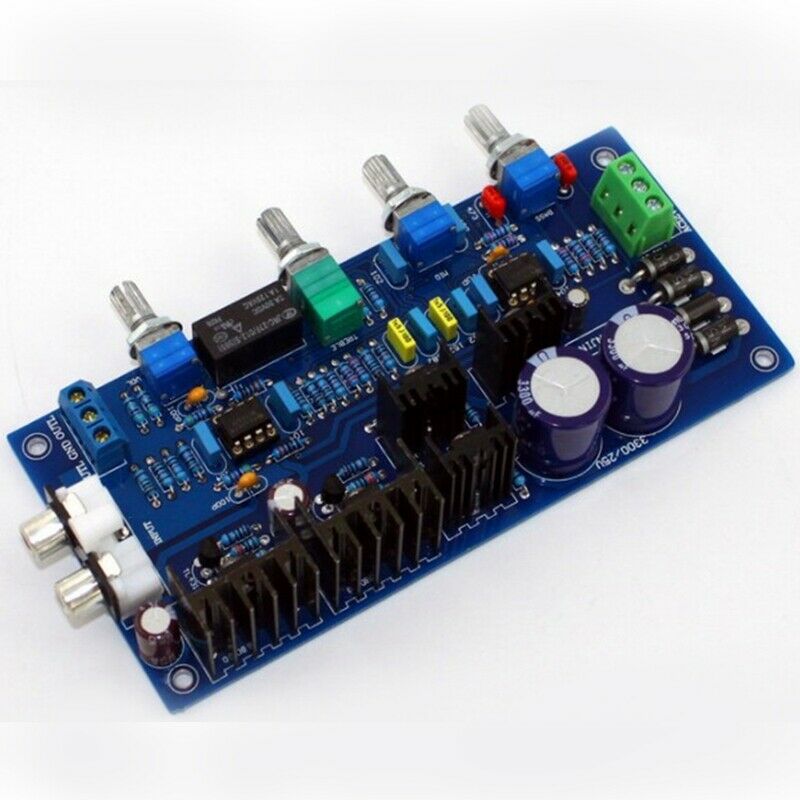 Preamp Tone Board, 2.0 Preamp Stereo HIFI NE5532 Tone Board Preamplifier, AmplF5