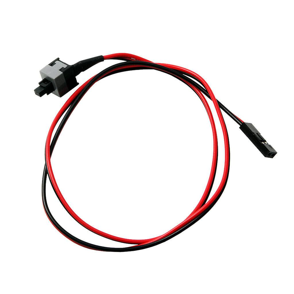 2-pin PC Restart Power Cable ATX Switch Wire Power Cable