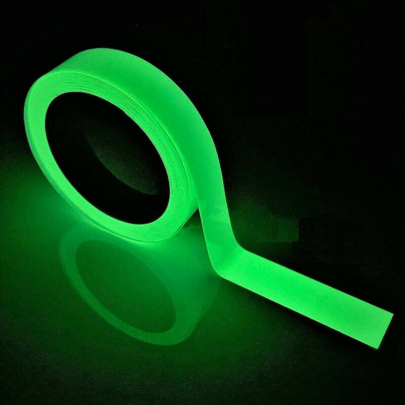Shop-Story - Safety Tape: Band Adhesive Phosphorescent 2 Meters