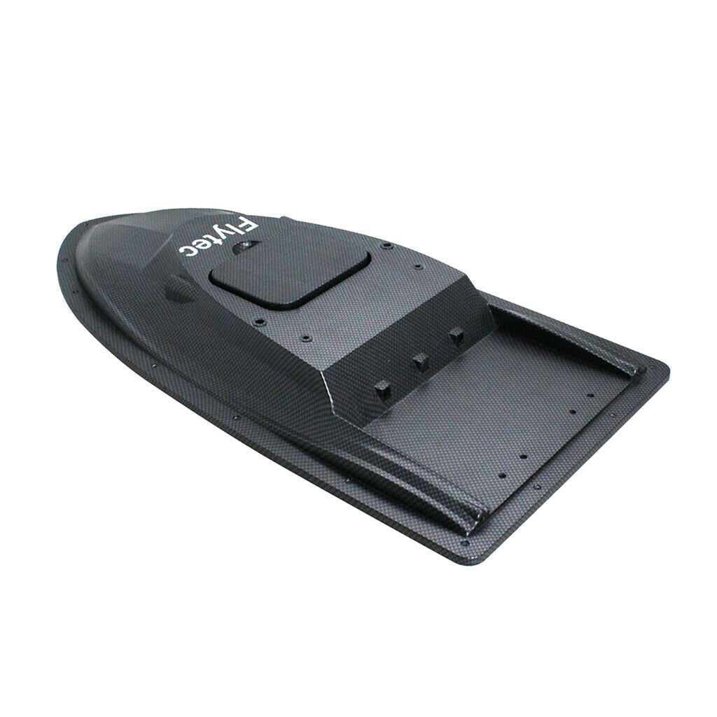Electric Fishing RC Bait Boat Hull Shell for   V007 Parts Black