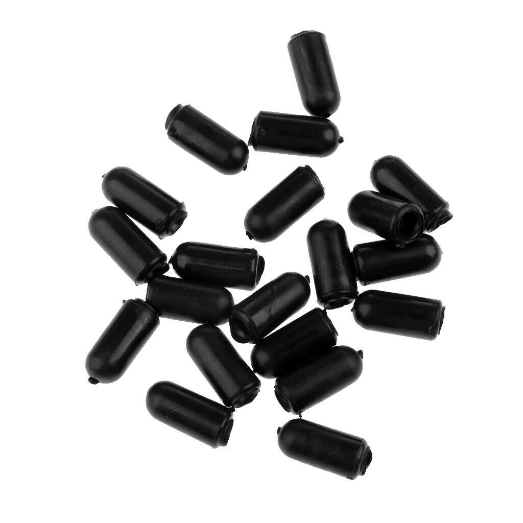 20x fishing shock absorbing rubber buffer beads for rig Hestellen - fishing