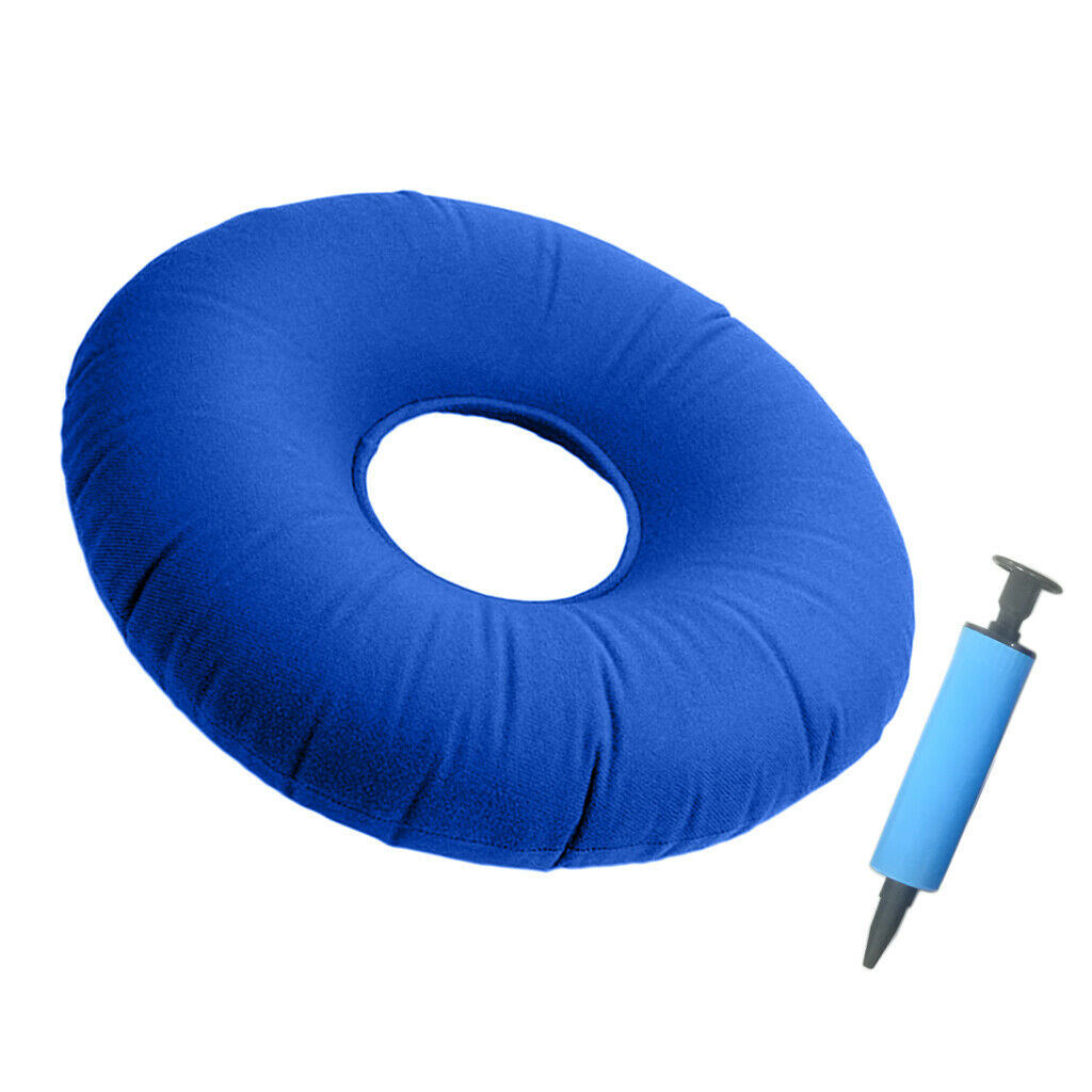 14 Inch Air Inflatable Seat Cushion Bedsores Pillow Relief Back Support for