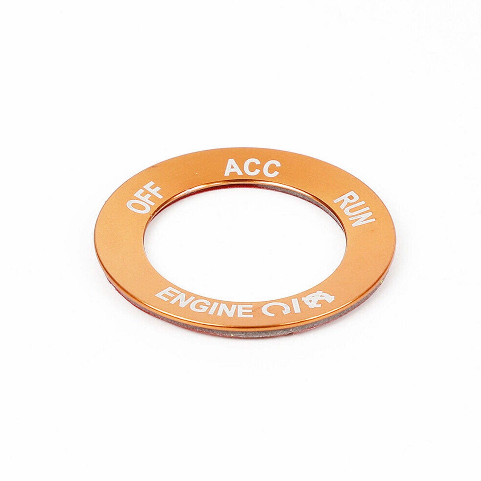 Engine Start Stop Button Trim Ring for Dodge Challenger/Charger/Ram 2010+ Orange