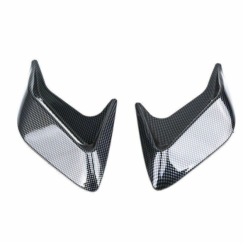 Universal CAR Decoration Air Flow Intake Scoop Hood Vent Bonnet Carbon Fiber New