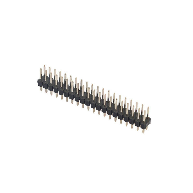 5x Break-away 2x20-pin 2.54mm Strip Double Male Connector Dor Raspberry Pi  Rf