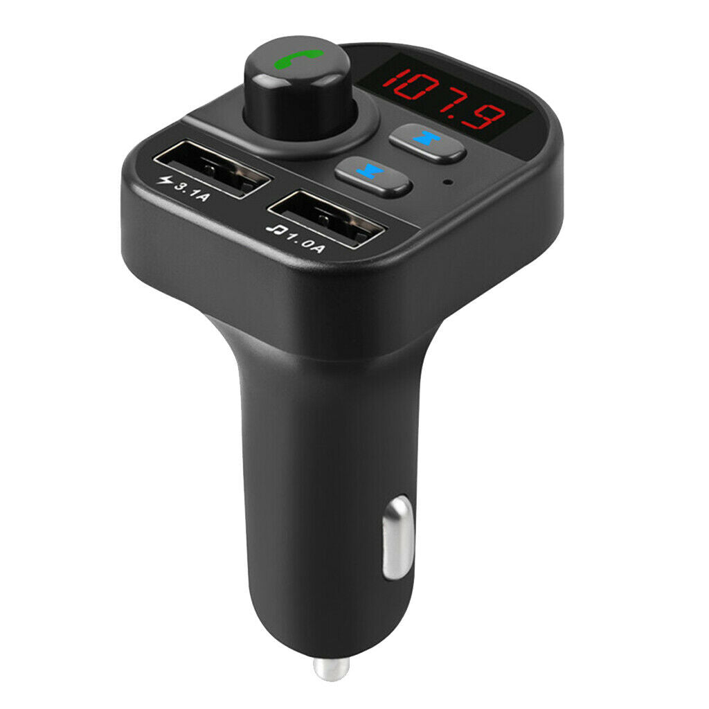 Bluetooth 5.1 Car MP3 Stereo Player FM Transmitter Dual USB