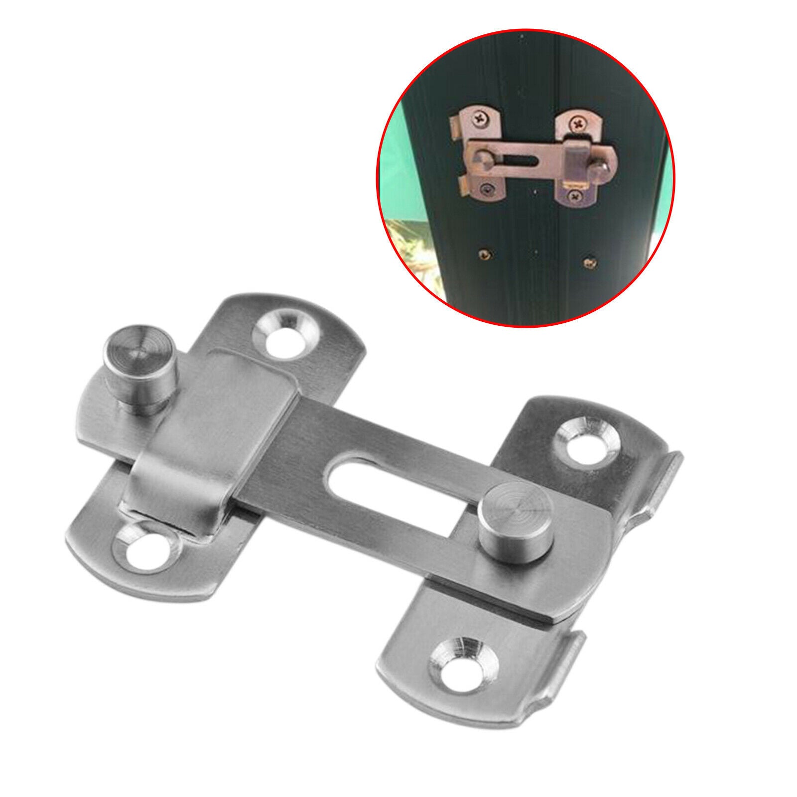 Stainless Steel Door Latch Latch Buckle For Home Bedroom Supplies Ornament S
