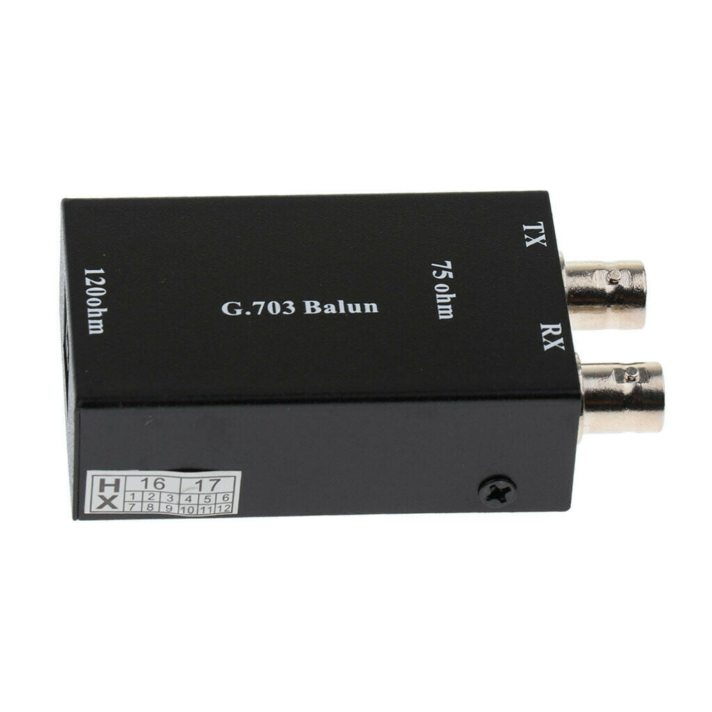 2Pcs BNC Coax to  Ethernet Converter Adapter Video Baluns for  Cams