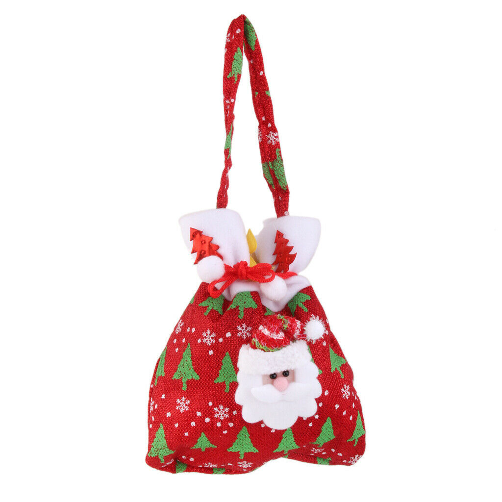 Christmas Tree And Snowman Candy Applique