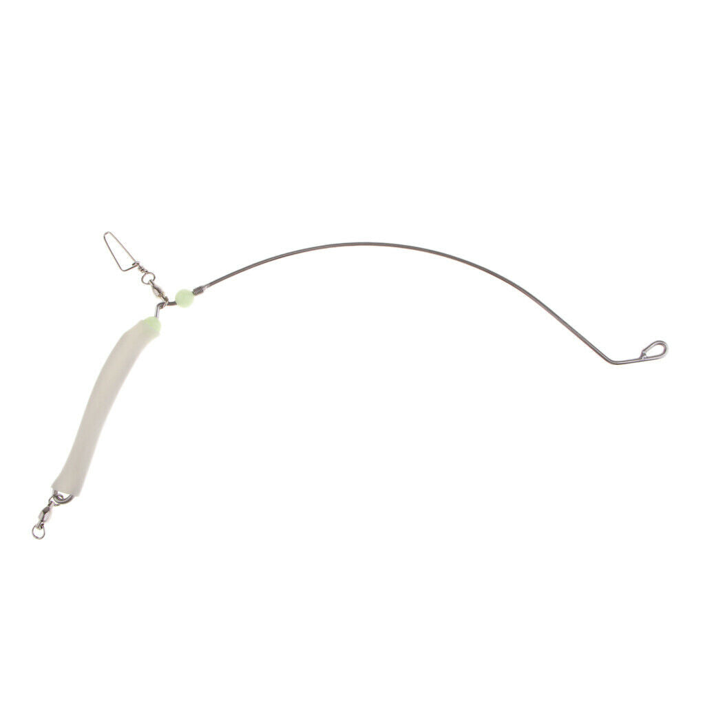 Bent Anti  Booms with Luminous Tube Sea Fishing Rig Booms 30cm