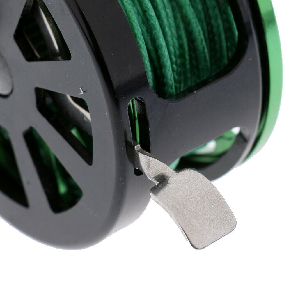 Stainless Steel Fishing Lock Buckle with Reel Live Fish Locks 60# Green