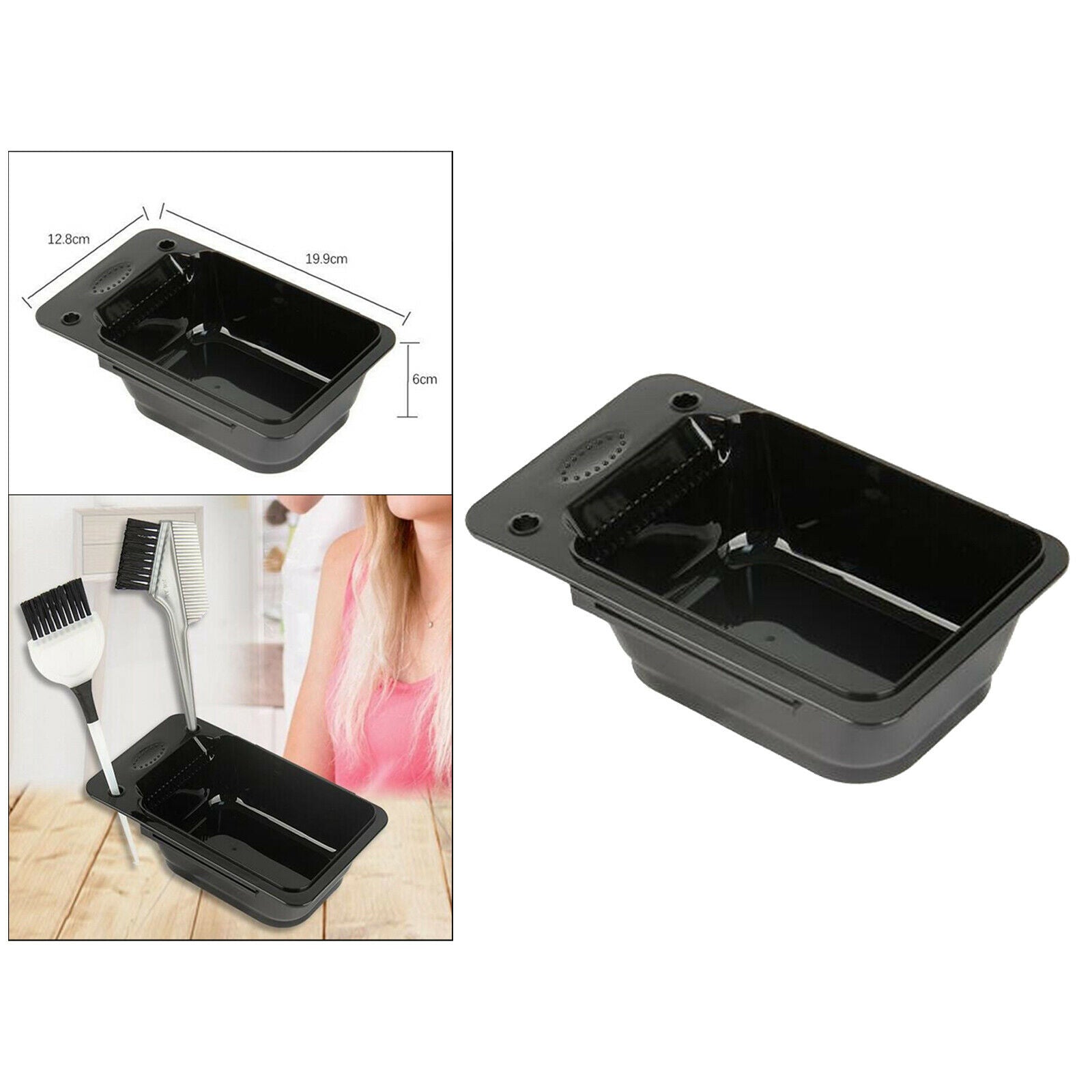 Plastic Hair Coloring Mixing Dyeing DIY Kit Salon Haiedressing Coloring Tool
