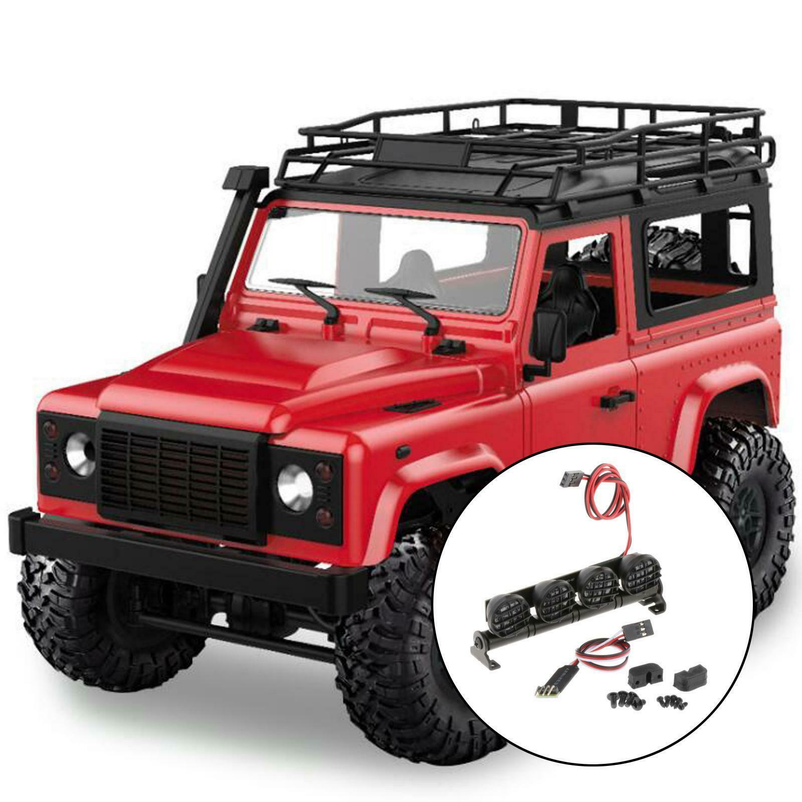 RC Rock Car Metal Roof Light Searchlight for MN90 MN91 MN99S Vehicles Spare