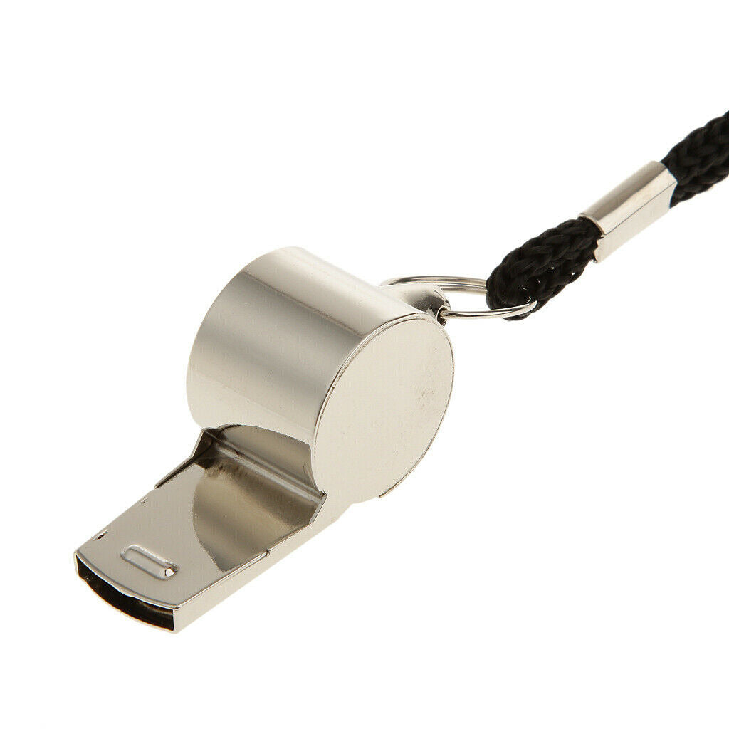 Outdoor Camping Hiking Whistle with Lanyard