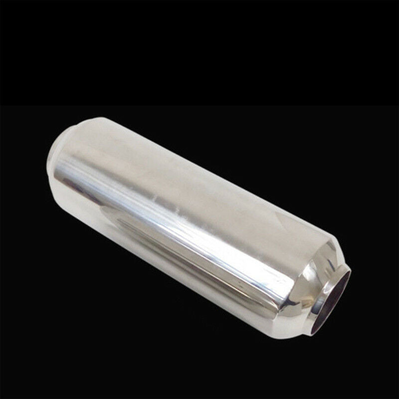 1PCS Stainless 63mm/2.5'' Auto Car Exhaust Pipe Muffler Silencer Muffler Chrome