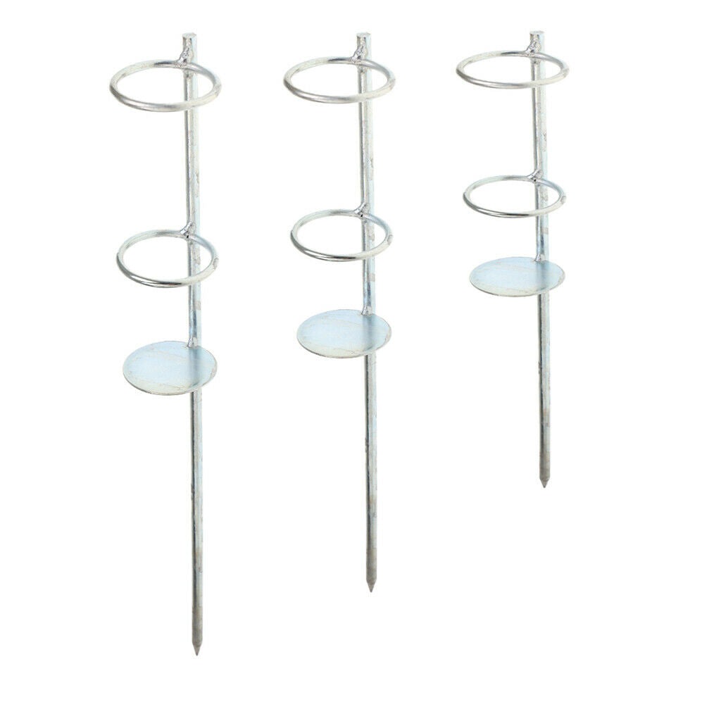 Fishing rod holder stainless steel floor support post stand holder 30cm
